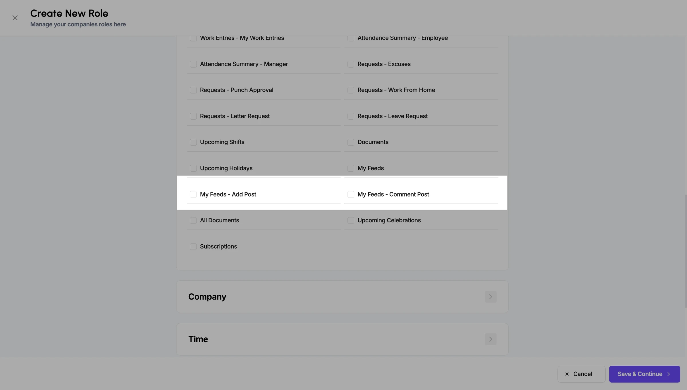 Feed Posting Restriction – New User Privilege Control